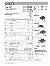 DataSheet IXTQ26N50P pdf